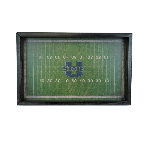 U-State Football Field Table Tray